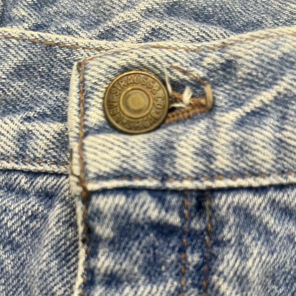 Vintage Levis Native Blue size 14 length 30 inches no rips tears or distressing - Picture 3 of 10